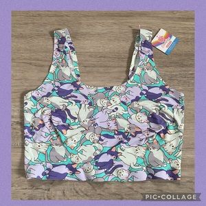 😻CAT PRINT SEAMLESS BRALETTE😻